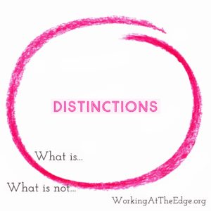 Distinctions over definitions