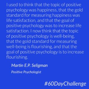 #14 of 60: What is flourishing and do our learning environments promote it? 🤔🤔🤔