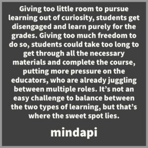 Outcome-driven learning? Curiosity-driven learning? Or somewhere between the two? 🤔